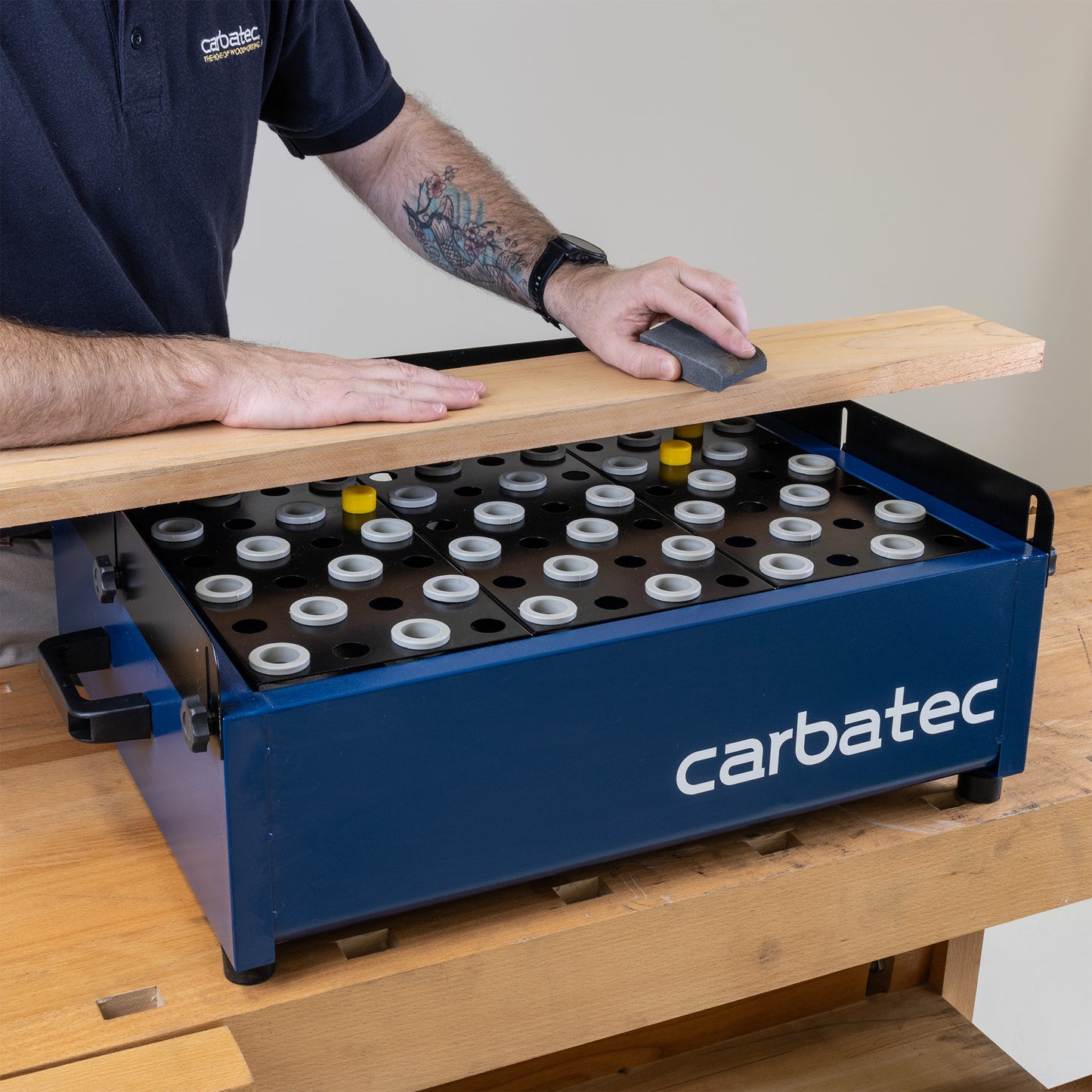 Carbatec Portable Benchtop Down Draft Table