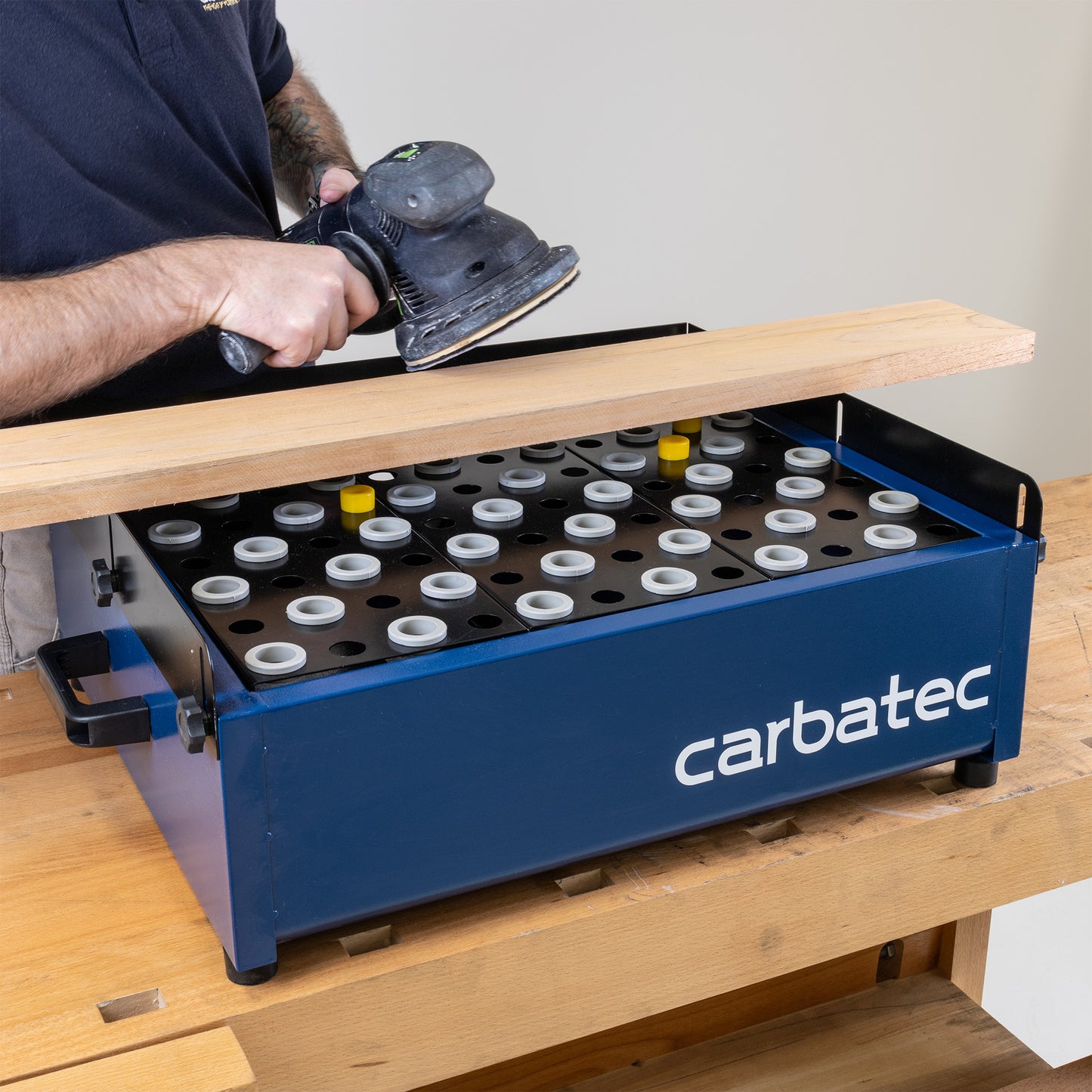 Carbatec Portable Benchtop Down Draft Table