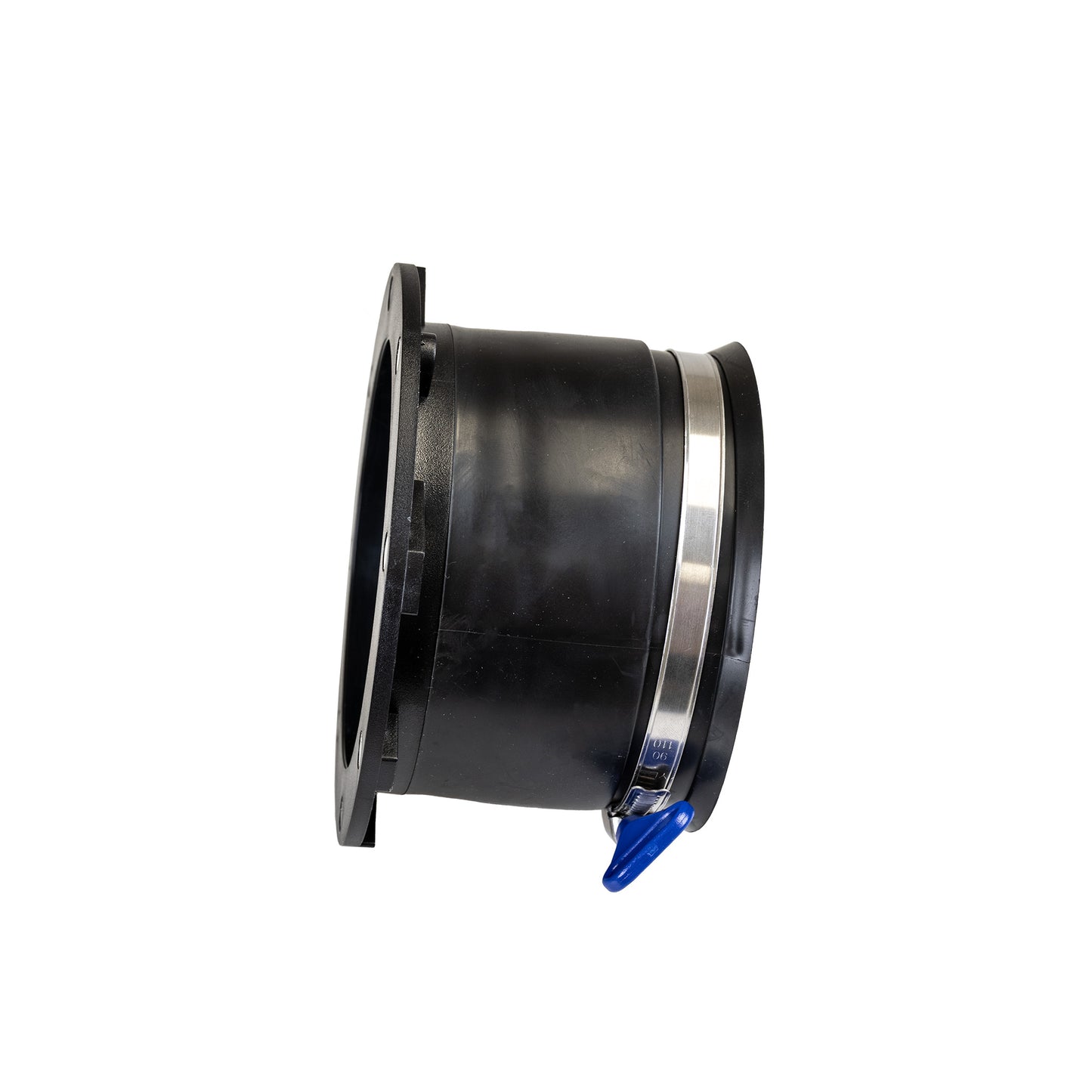 Carbatec Rubber Fitting Magnetic Dust Connector 100mm Magnet Side
