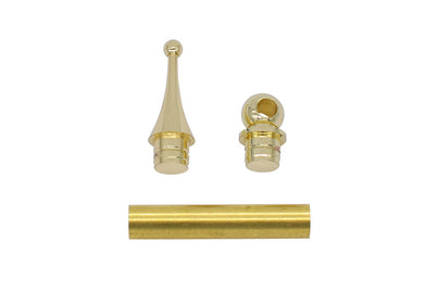 Carbatec Christmas Ornament Decoration Kits - Gold plated