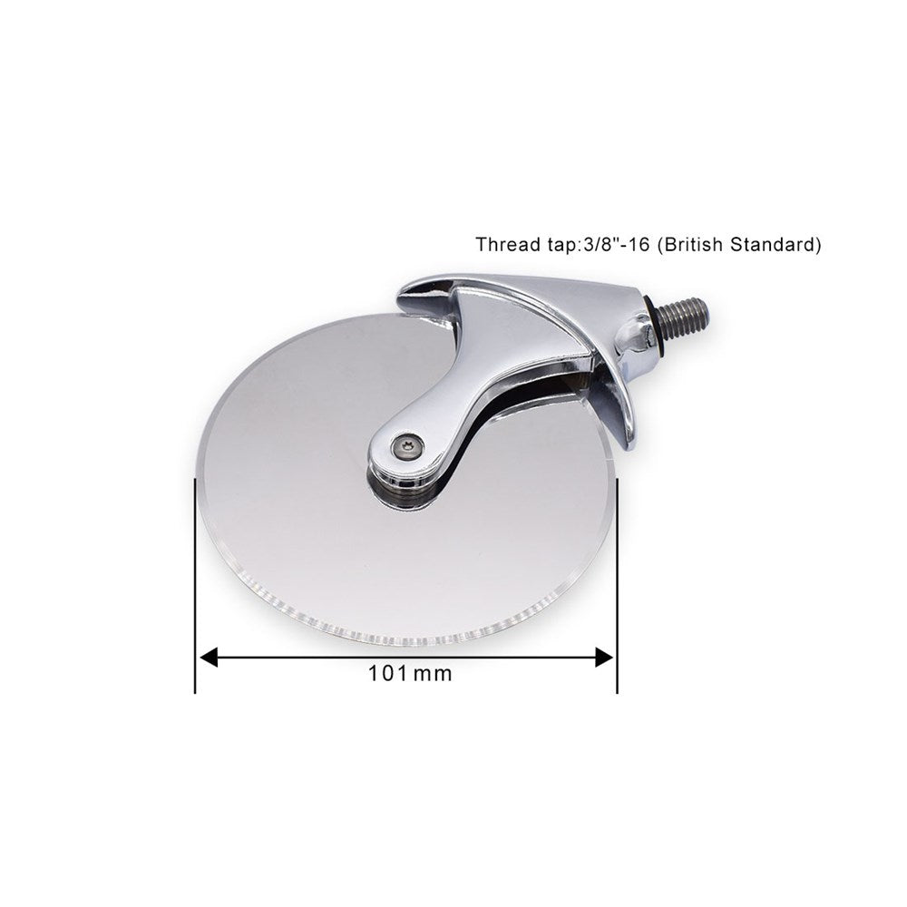 Carbatec Premium Stainless Steel Pizza Cutter Kit - 10MM