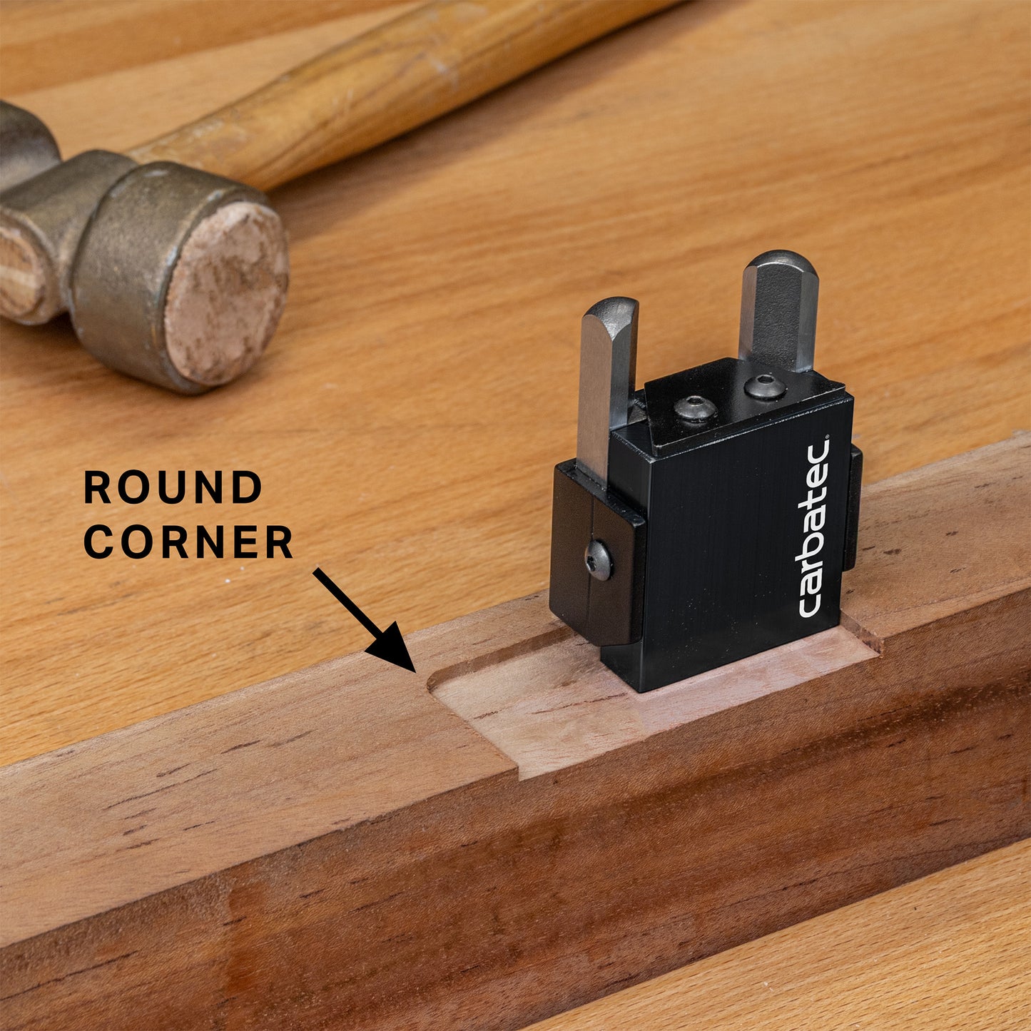 Carbatec Double Spring Corner Chisel