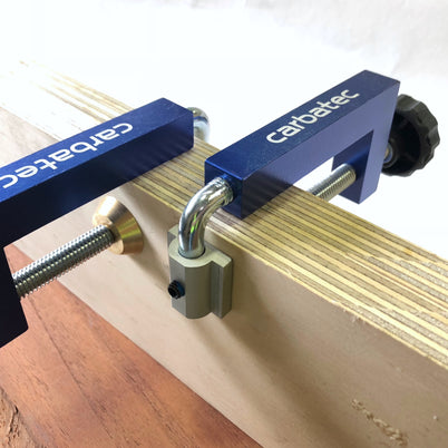 Carbatec Universal Fence Clamps - Pair