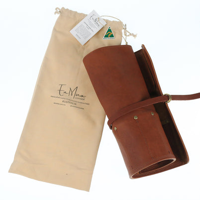 En Mina 8 Pocket HD Tanhide Chisel Roll