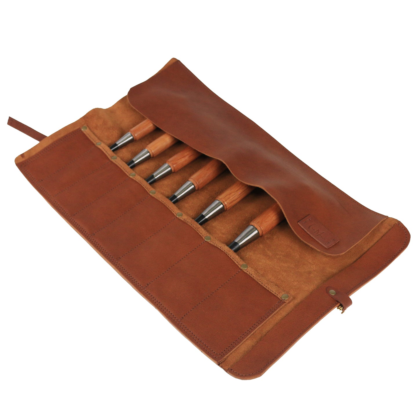 En Mina 8 Pocket HD Tanhide Chisel Roll