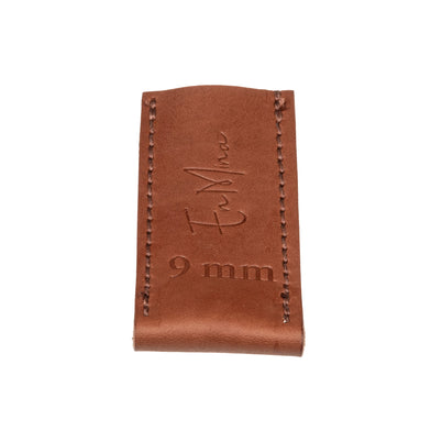 En Mina Leather Chisel Tip/Holdfast Cover 9mm