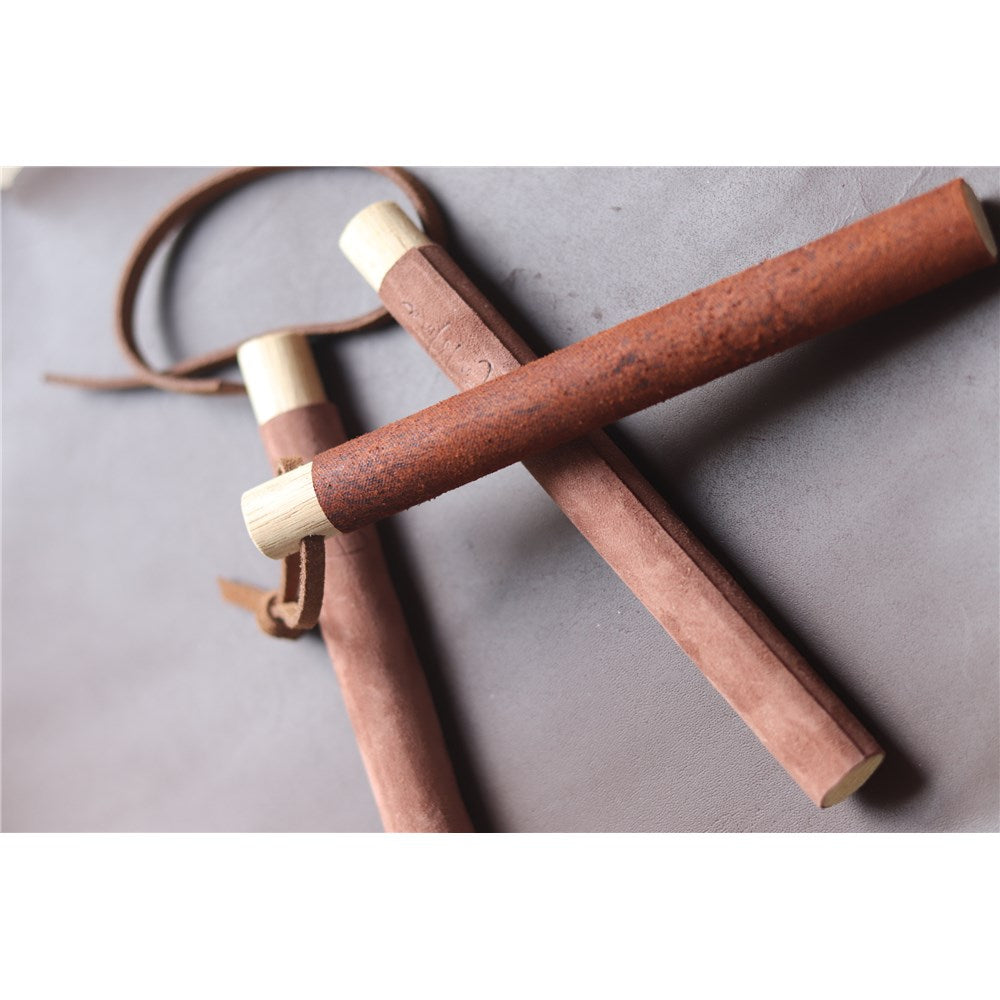 En Mina Kangaroo Leather Hook Knife Strop