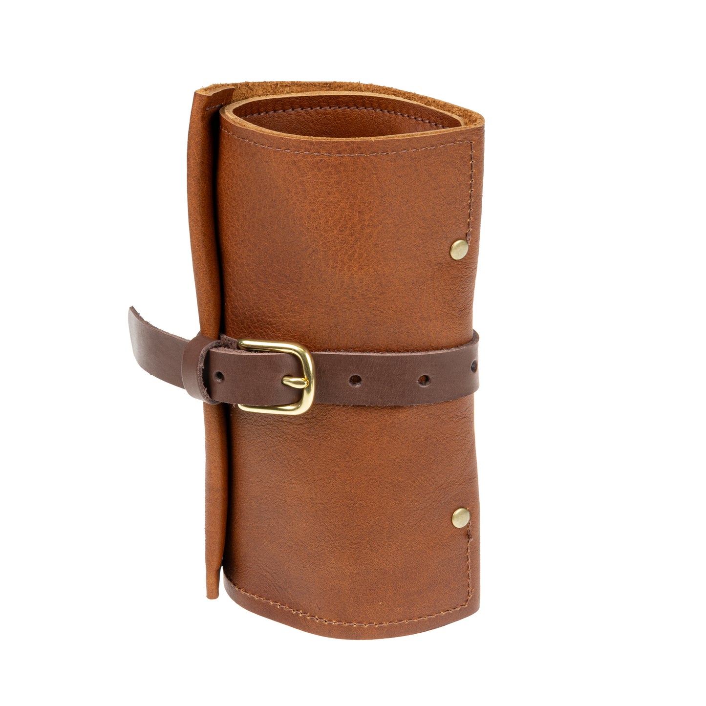 En Mina Palm Chisel Leather Roll 7 Slots