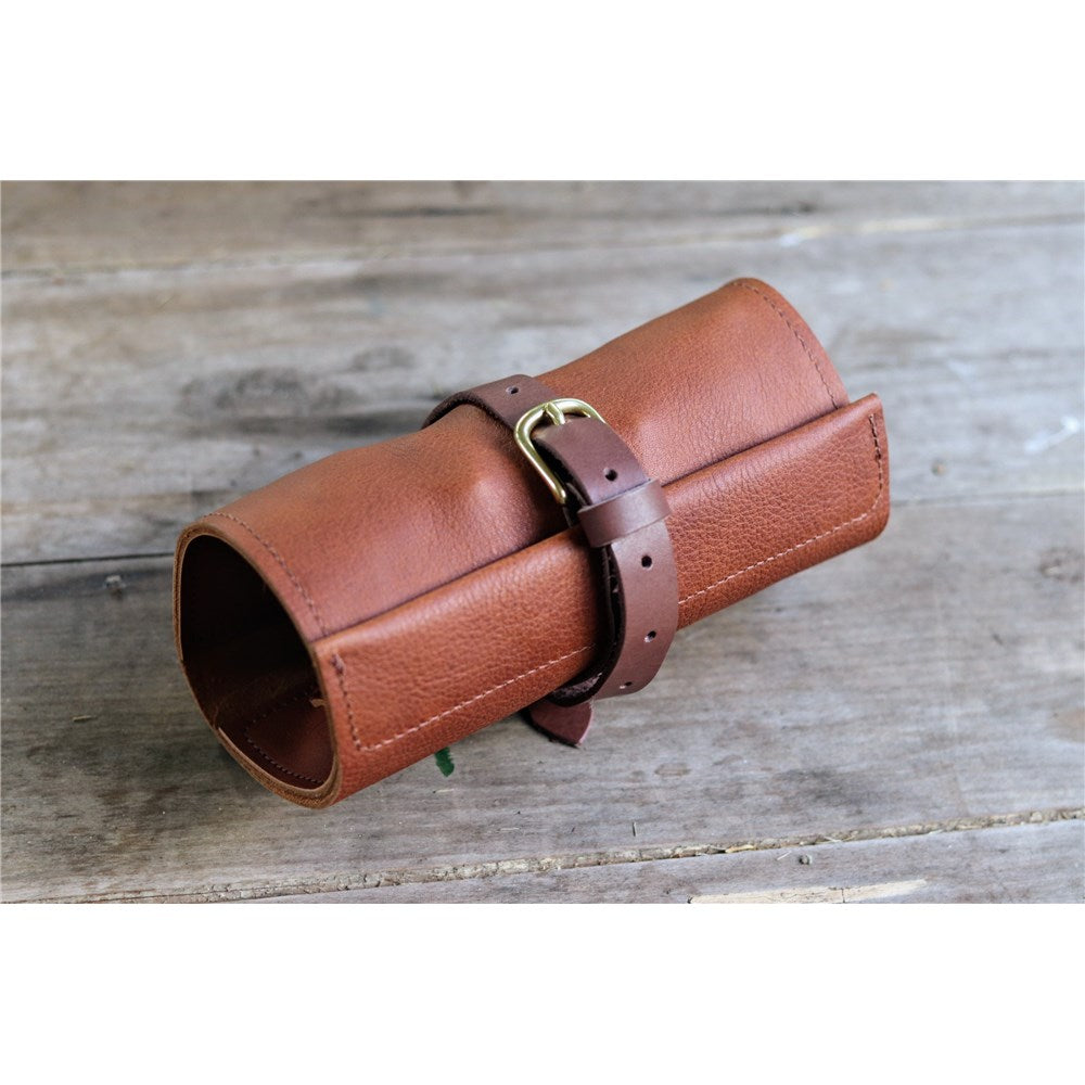 En Mina Palm Chisel Leather Roll 7 Slots