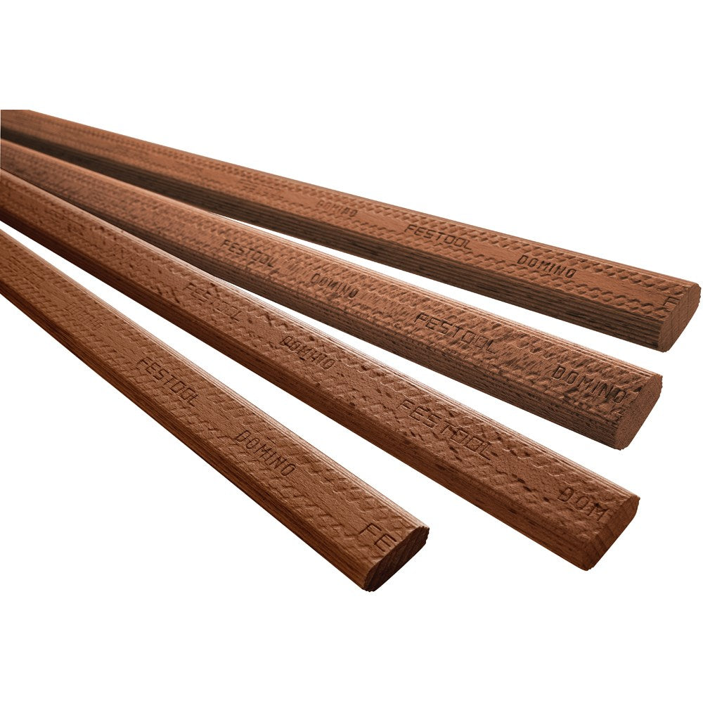 Festool Domino Hardwood Tenons 12 mm x 750 mm for DF 700 - 22 Pack