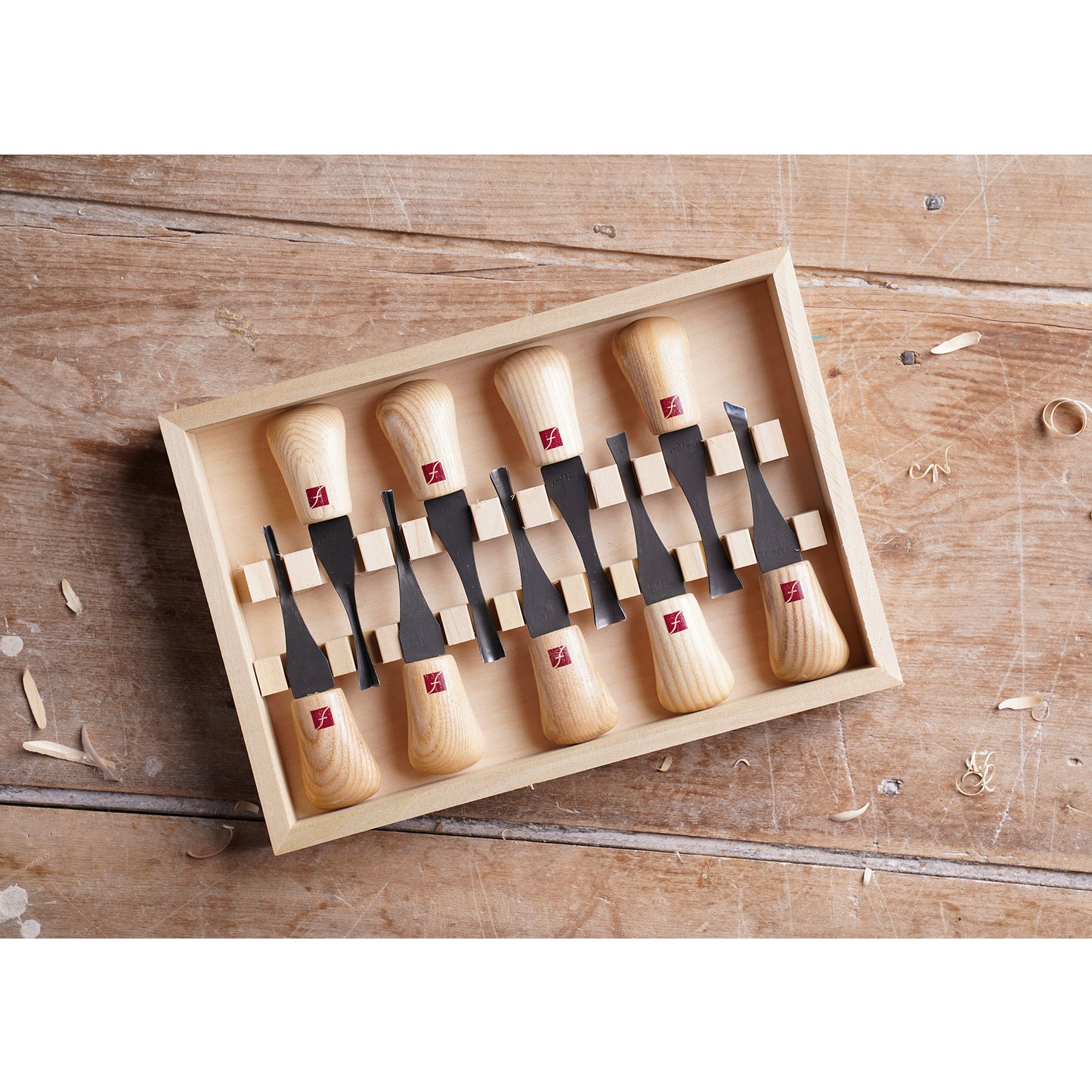Flexcut Deluxe Palm Set