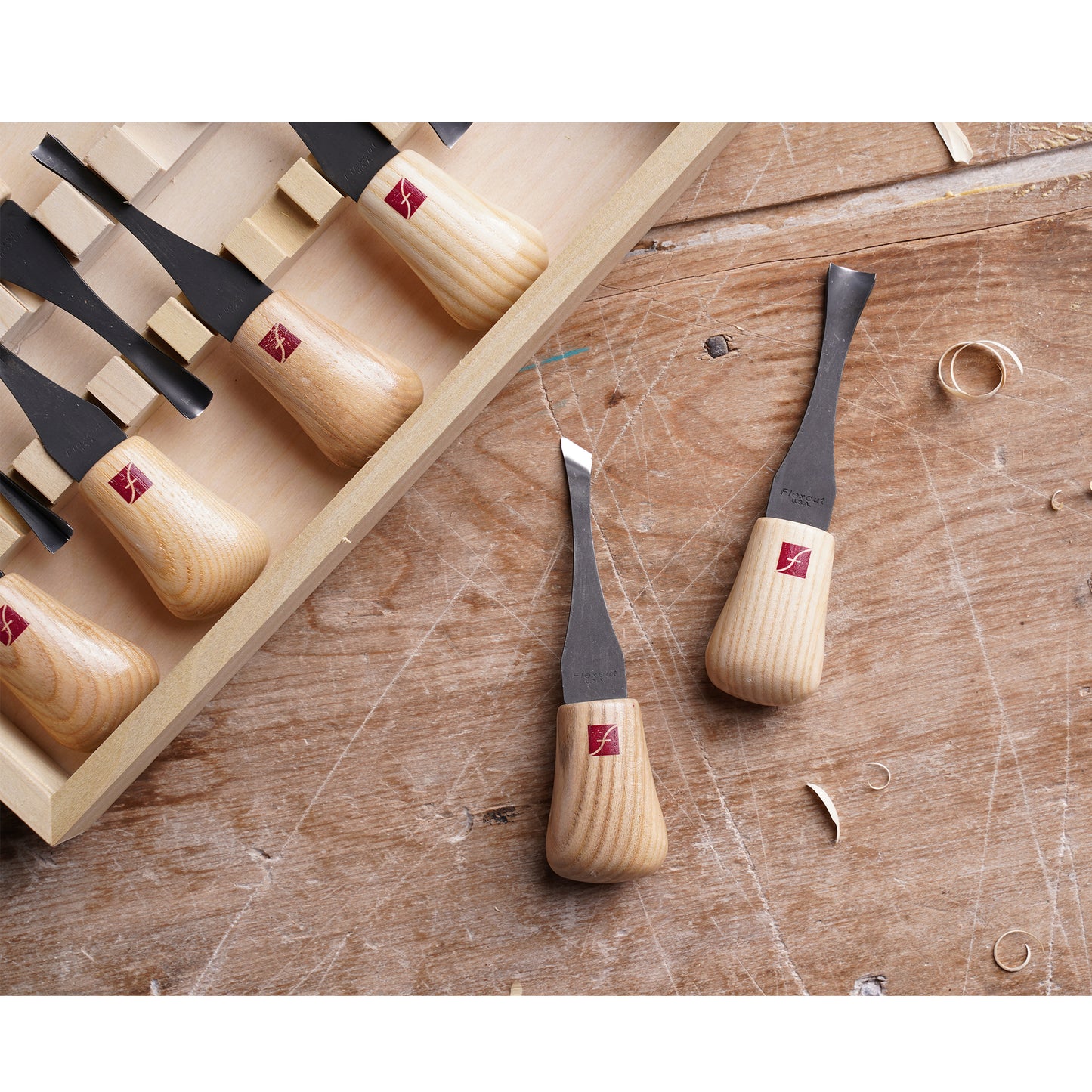 Flexcut Deluxe Palm Set