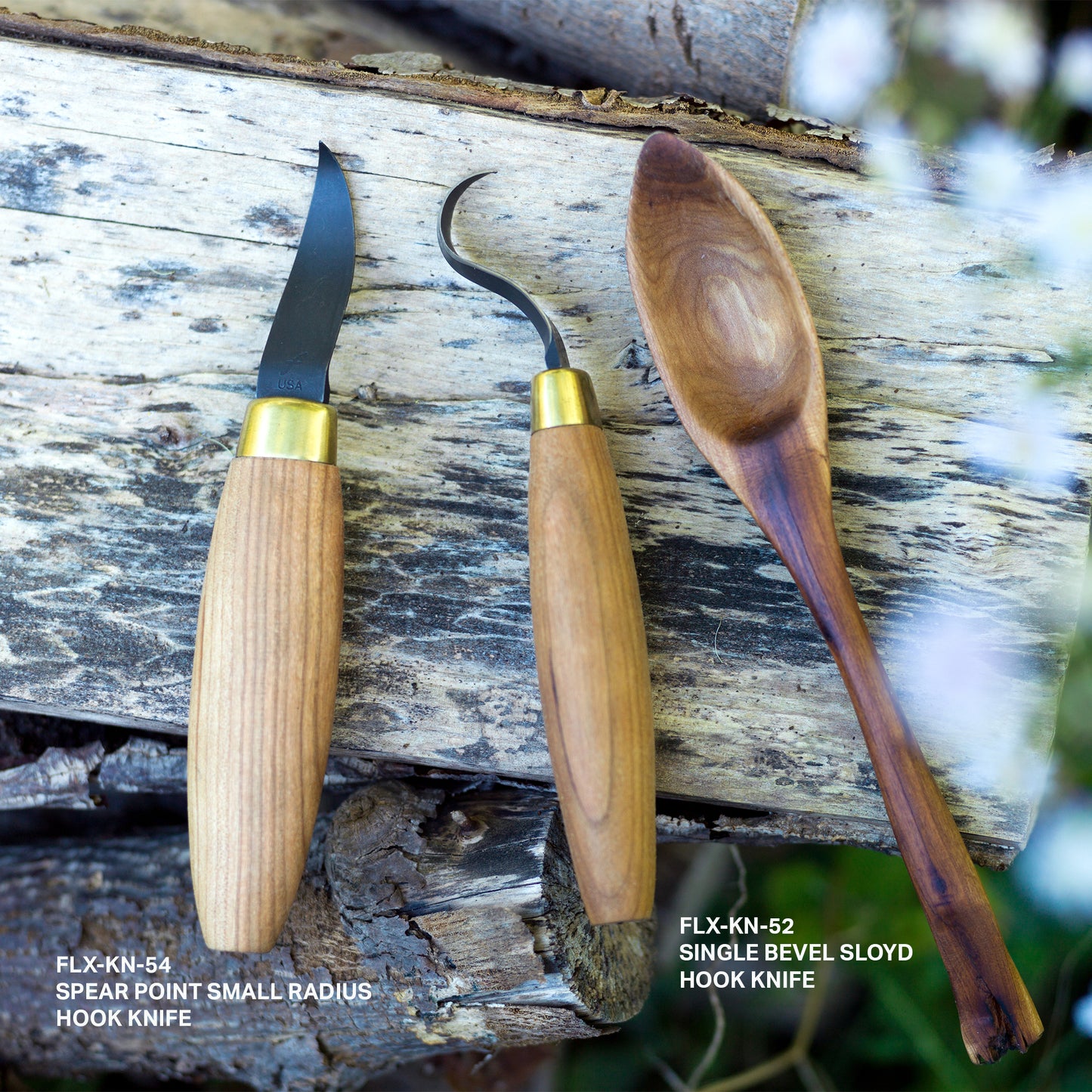 Flexcut KN52 Single Bevel Sloyd Hook Knife