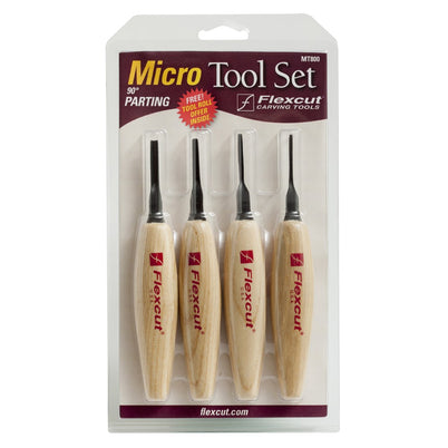 Flexcut 90Deg. Parting Micro Tool Set