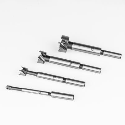 Carbatec 4 Piece Forstner Bit Set - Metric