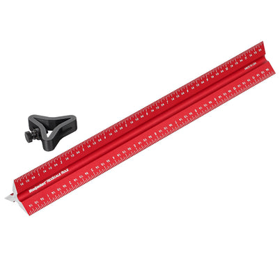 Woodpeckers HexScale Rule 300mm 12in with Stop HXSCL-12
