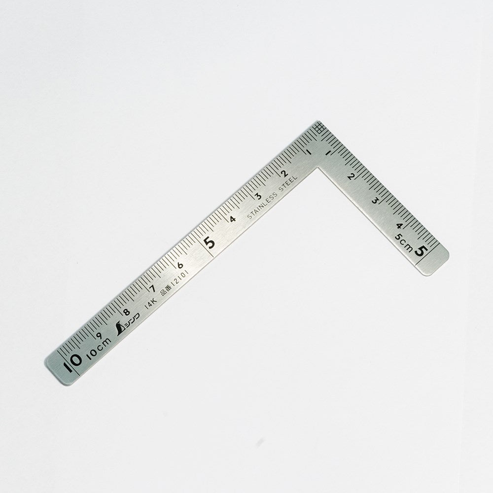 SHINWA Mini Carpenters L-Square 10cm x 5cm