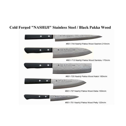 Topman Nashiji Japanese Deba Knife - 155mm
