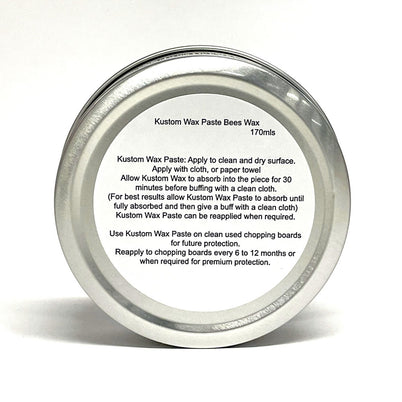 Kustom Wax Paste Bees Wax - 170ml