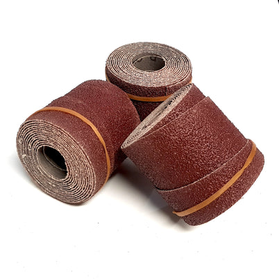 Laguna Sandpaper Rolls to suit 19/38 - #36 Grit Pack