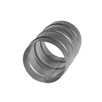 Carbatec Dust Hose Connector Galvanized Steel - 4"