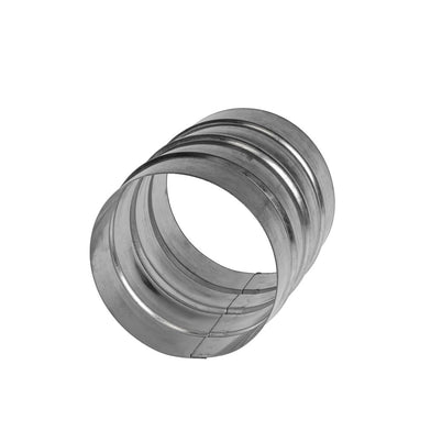 Carbatec Dust Hose Connector Galvanized Steel - 5"