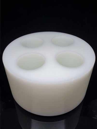 Maneater - Round Stopper Mould (4 Chamber)