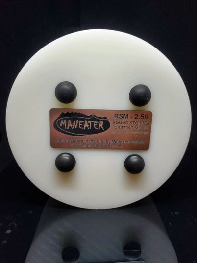 Maneater - Round Stopper Mould (4 Chamber)