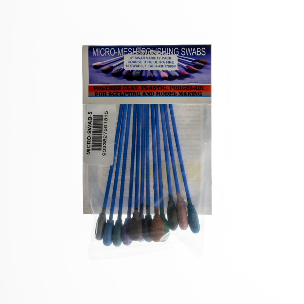 Micro-Mesh Polishing Swabs 5" Set of 12 Variety