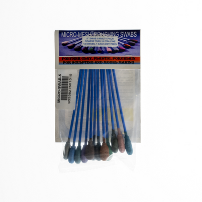 Micro-Mesh Polishing Swabs 5" Set of 12 Variety