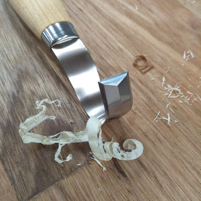 Mora Woodcarving Hook Knife with 16mm Radius and Double Edge