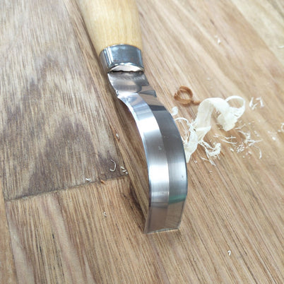 Mora Woodcarving Hook Knife with 25mm Radius and Double Edge
