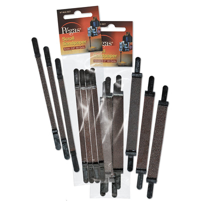 Pegas Scroll Sand Papers - 6mm 240 grit