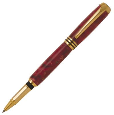 Carbatec Tycoon Style Rollerball Pen Parts - Gold Finish