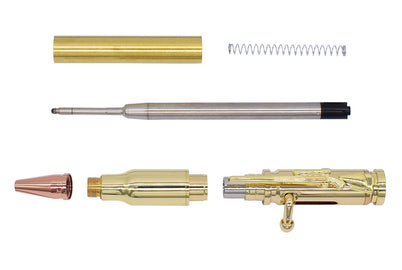Carbatec Gold Rifle Bolt Action Pen Kits