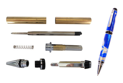 Carbatec Chrome Cigar Pen Kits