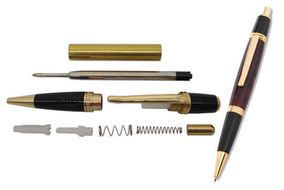 Carbatec Gold Sierra Click Pen Kits