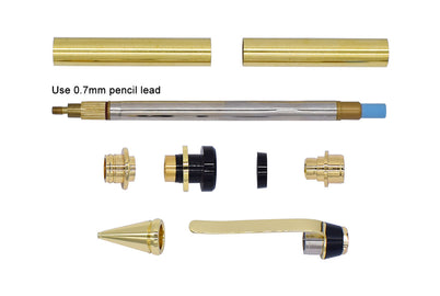 Carbatec Cigar Pencil Kits with Gold Finish