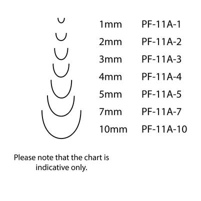Pfeil Chisel Spoon Bent - 7mm - #11A
