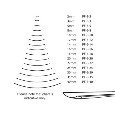 Pfeil Medium Chisel - 5mm - #5
