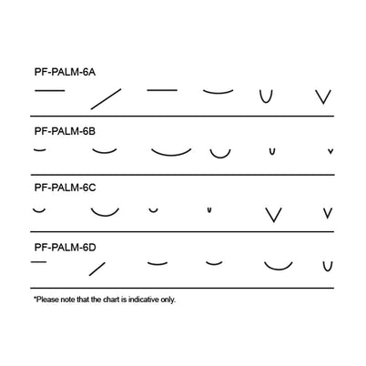 Pfeil 6 Piece Lino Palm Set - 6A