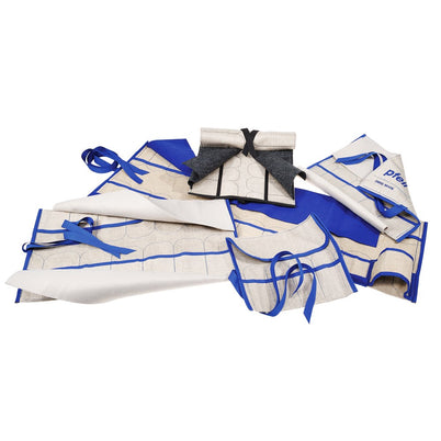 Pfeil 12 Place Canvas Chisel Tool Roll (no chisels) - Picture for illustration purposes.
