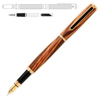 PSI Traditional Gold Fountain Pen Kit
