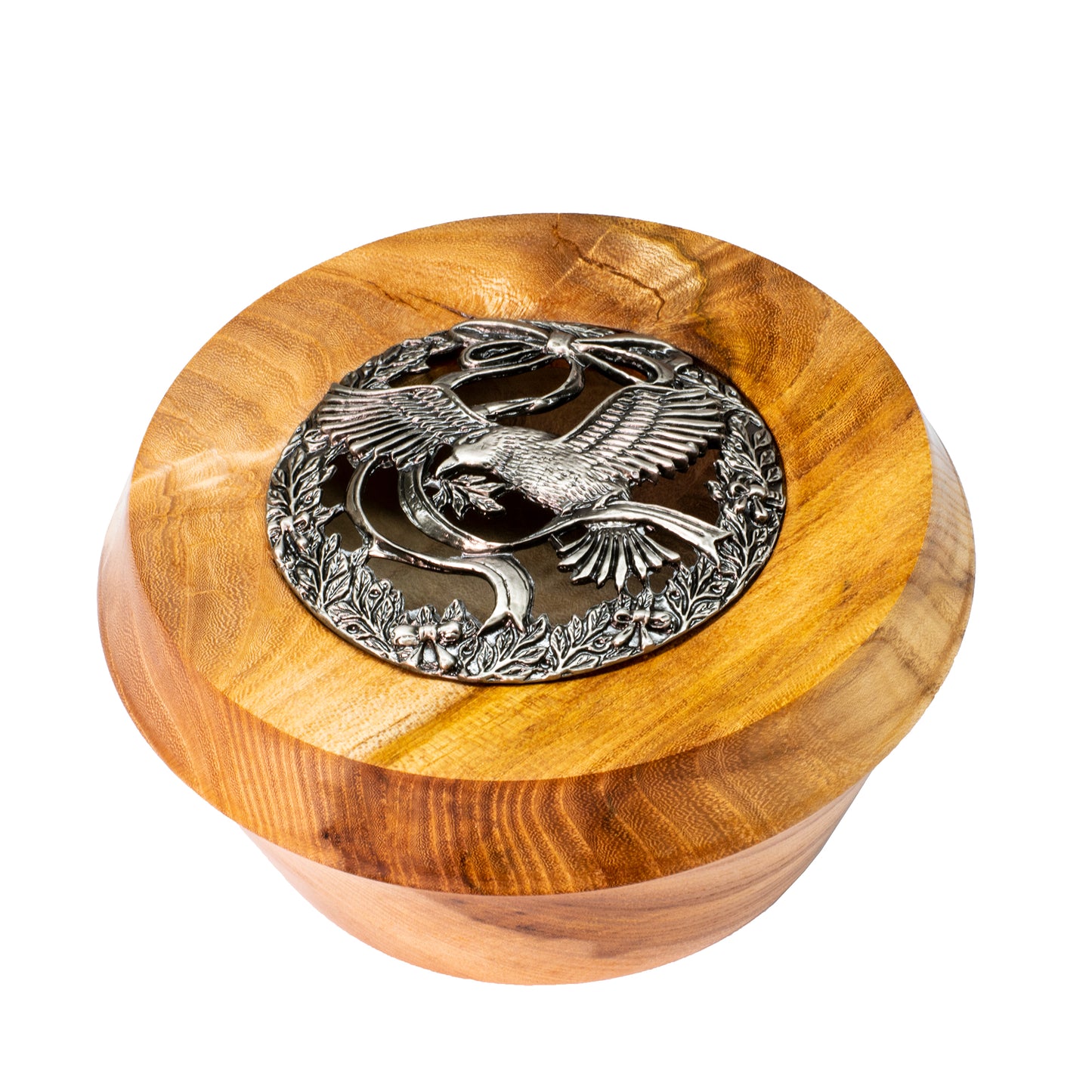 Carbatec Pewter Potpourri Lid - Bird and Bow