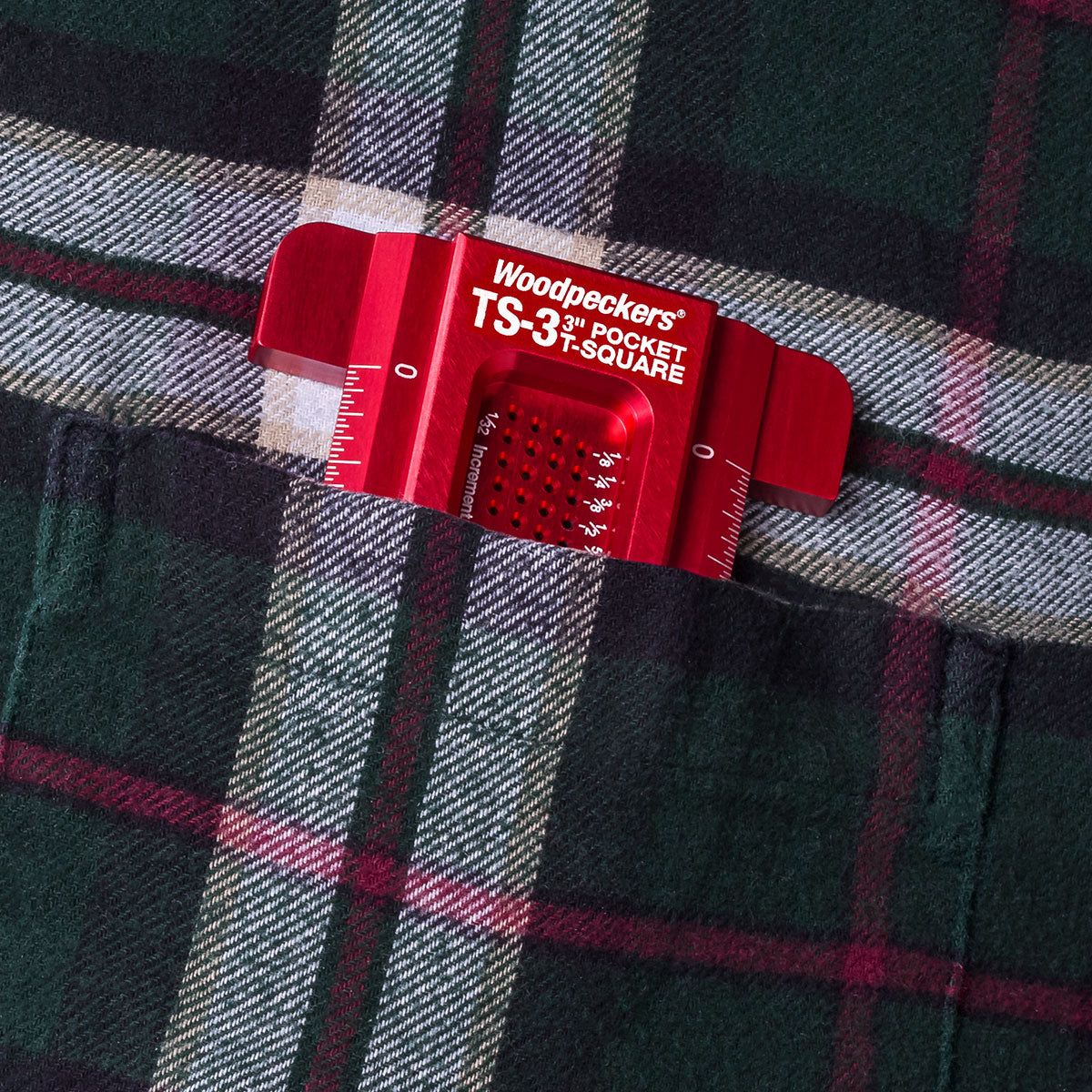 Woodpeckers Pocket T-Square 75mm TS-75-2020