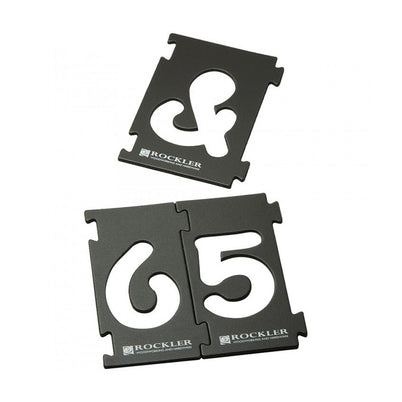 Rockler 2-1/4" Interlock Signmaker's Number & Symbols Kit