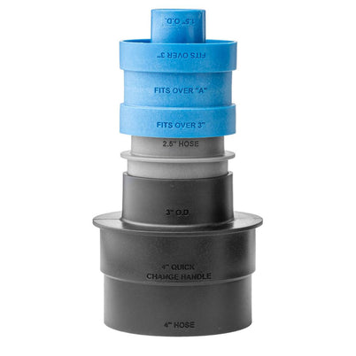 Rockler Dust Right Stacking Dust Port Adapter Set