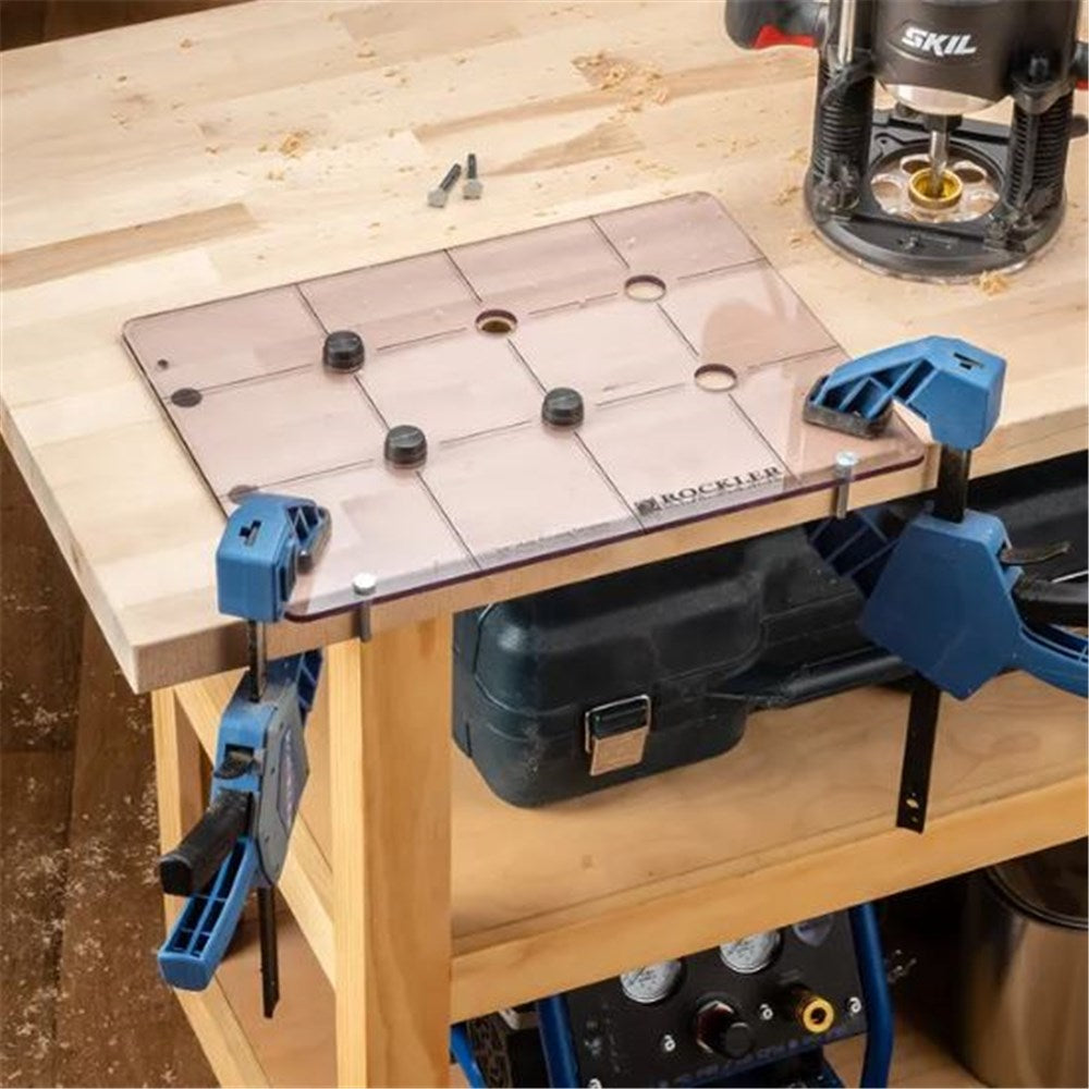 Rockler Dog Hole Routing Template
