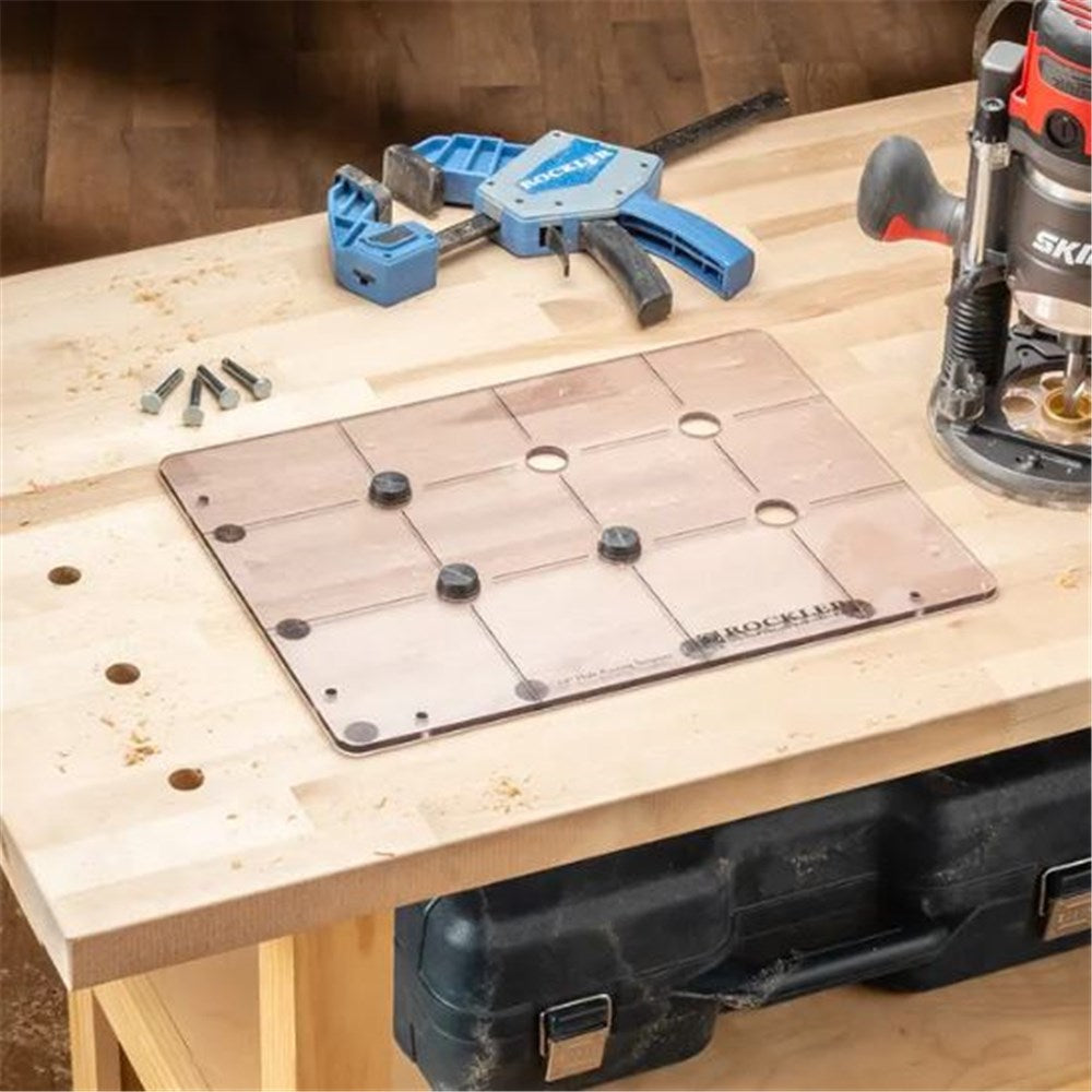 Rockler Dog Hole Routing Template