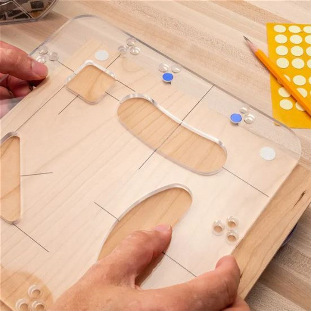 Rockler 4-in-1 Cutting Board Handle Routing Template